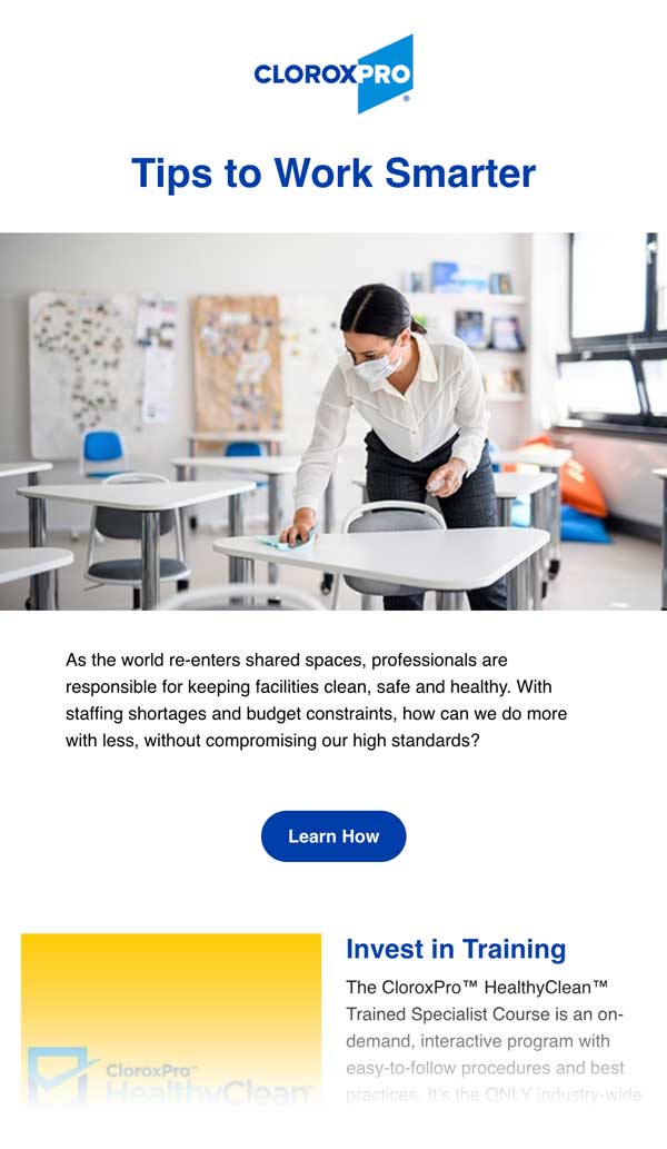 Custom Email Sample